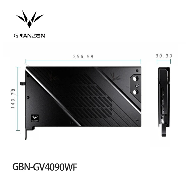 Rtx 4090 Water Block Full Cover - Водоблок Granzon для видеокарты GIGABYTE GeForce