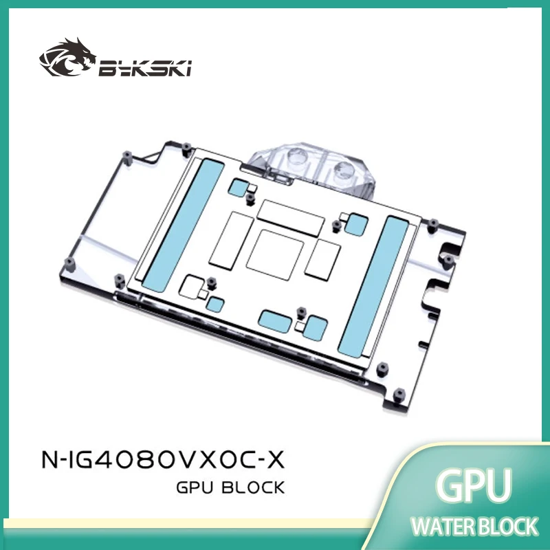 Rtx 4080 Water Cooling Block - Блок охлаждения GPU Bykski для видеокарт