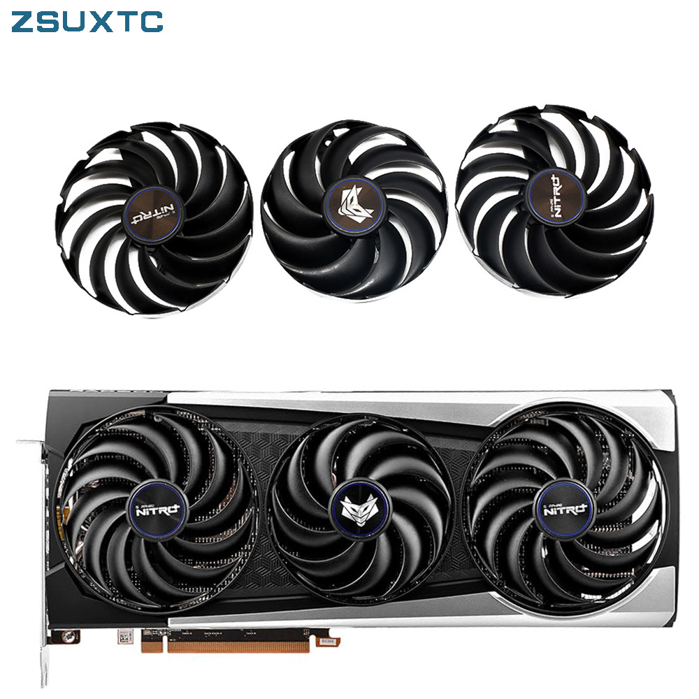 Rx 6900 Xt 16Gb - Вентилятор графического процессора 87 мм 95